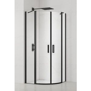 Sprchovací kút štvrťkruh 80x80 cm SAT Fusion SATFUSP80CT SATFUSP80CT vyobraziť