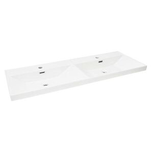 Nábytkové dvojumývadlo SAT B-Way 121x46 cm dva otvory pre batériu SATBW212046 SATBW212046 vyobraziť