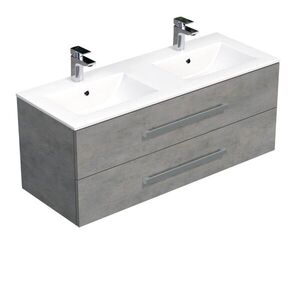 Kúpeľňová skrinka s umývadlom SAT Cube Way 120x53x46 cm betón mat CUBE461202BEMOD CUBE461202BEMOD vyobraziť