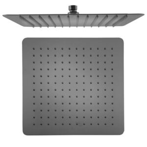 SAPHO - SLIM hlavová sprcha, 300x300, gun metal SL181GM vyobraziť
