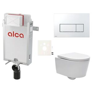 Cenovo zvýhodnený závesný WC set Alca na zamurovanie + WC SAT Brevis SIKOAW8 SIKOAW8 vyobraziť