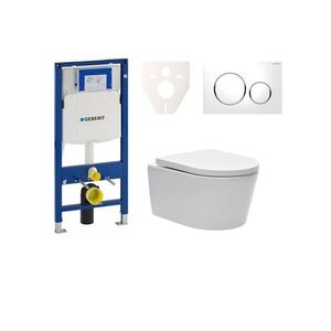 Cenovo zvýhodnený závesný WC set Geberit do ľahkých stien / predstenová montáž + WC SAT Brevis SIKOGES3W4 SIKOGES3W4 vyobraziť