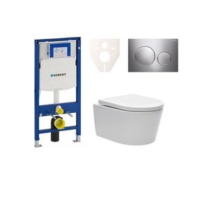 Cenovo zvýhodnený závesný WC set Geberit do ľahkých stien / predstenová montáž + WC SAT Brevis SIKOGES3W41 SIKOGES3W41 vyobraziť