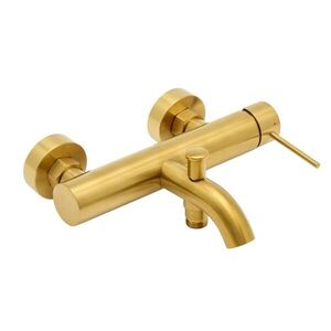 Vaňová batéria SAT Aurum bez sprchového setu 150 mm brúsená zlatá SATBAUR222BG SATBAUR222BG vyobraziť