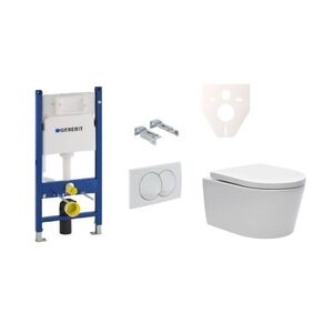 Cenovo zvýhodnený závesný WC set Geberit do ľahkých stien / predstenová montáž + WC SAT Brevis SIKOGES5W0 SIKOGES5W0 vyobraziť