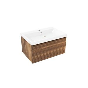 Kúpeľňová skrinka s umývadlom Naturel Elsa 79x35x45, 5 cm eben mat ELSA80EBU4 ELSA80EBU4 vyobraziť