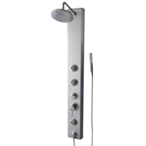 Sprchový panel Multi na stěnu i do rohu s pákovou baterií chrom BASICSHOWER BASICSHOWER vyobraziť