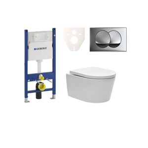 Cenově zvýhodněný závěsný WC set Geberit do lehkých stěn / předstěnová montáž + WC SAT Brevis SIKOGES7W71 SIKOGES7W71 vyobraziť