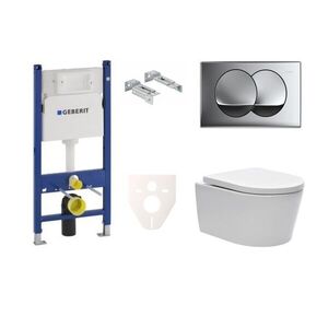 Cenově zvýhodněný závěsný WC set Geberit do lehkých stěn / předstěnová montáž + WC SAT Brevis SIKOGES7W71S SIKOGES7W71S vyobraziť