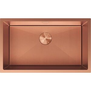 MEXEN - Trixo oceľový drez 1-bowl 750 x 440 mm, meď HC 6415751000-65HC vyobraziť