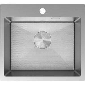 MEXEN - Solix oceľový drez 1-bowl 500 x 450 mm, nerez HC 6402501000-01HC vyobraziť
