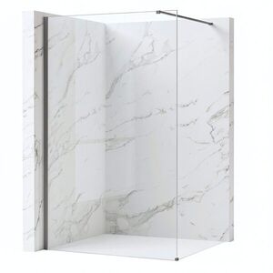 REA/S - Sprchová zástena Flexi Transparent / Titan 80 KPL-K99467 vyobraziť