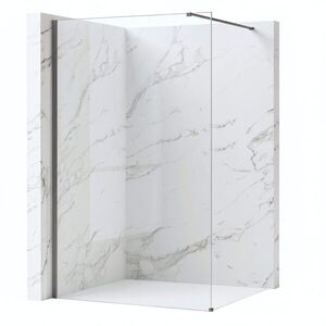 REA/S - Sprchová zástena Flexi Transparent / Titan 130 KPL-K99478 vyobraziť