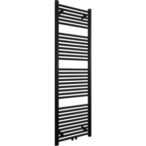 CERANO - Kúpeľňový radiátor Lincoln - stredové pripojenie 50mm/bočné - 484W - čierna matná - 1600x500 mm CER-429565 vyobraziť