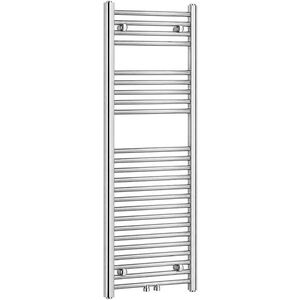 CERANO - Kúpeľňový radiátor Benito - stredové pripojenie 50mm/bočné - 377 W - chróm - 1200x450 mm CER-600907 vyobraziť