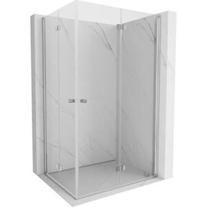 MEXEN/S - Mist-F Duo sprchovací kút skladacie dvere pravá 100 x 120, transparent, chróm 8A6-100L-120P-01-00 vyobraziť