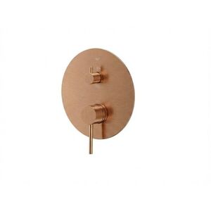 Sprchová a vaňová batéria SAT Aurum bez podomietkového telesa brúsený rose gold SATBAUR215VBRG SATBAUR215VBRG vyobraziť