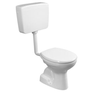SAPHO - WC kombi, dvojtlačítko 4/8l, spodný odpad, biela TP3408 vyobraziť
