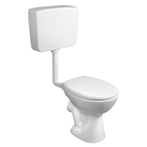 SAPHO - WC kombi, dvojtlačítko 4/8l, zadný odpad, biela TP3308 vyobraziť