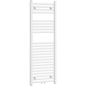 CERANO - Koupelnový radiátor Benito - středové připojení 50mm/boční - 477 W - bílá lesklá - 1200x450 mm CER-759001 vyobraziť