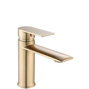 REA - Umývadlová batéria Veneta Brush Gold Nízka REA-B3010 vyobraziť