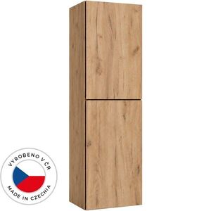 CERANO - Koupelnová vysoká skříňka Adele - TIP-ON otevírání - dub zlatý Craft - 30x120x33 CER-751471 vyobraziť