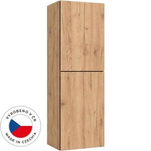CERANO - Koupelnová vysoká skříňka Adele - TIP-ON otevírání - dub zlatý Craft - 45x120x33 CER-802676 vyobraziť