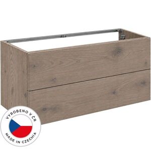 CERANO - Koupelnová skříňka pod umyvadlo Adele - TIP-ON otevírání - dub Cannolo Cremona - 120x60x43 CER-069095 vyobraziť