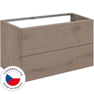 CERANO - Koupelnová skříňka pod umyvadlo Adele - TIP-ON otevírání - dub Cannolo Cremona - 100x60x43 CER-126003 vyobraziť
