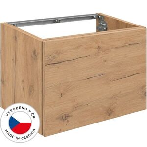 CERANO - Koupelnová skříňka pod umyvadlo Adele - TIP-ON otevírání - dub zlatý Craft - 70x40x43 CER-692396 vyobraziť