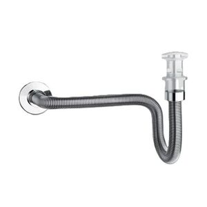 Flexibilní umyvadlový sifon Silfra 80cm chrom PP13051 PP13051 vyobraziť