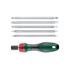 PARKSIDE® Skrutkovač s vymeniteľnými nadstavcami (račňový skrutkovač s bitmi) vyobraziť