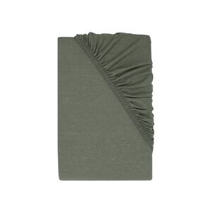 LIVARNO® Napínacia džersejová plachta, 90 – 100 x 200 cm (zelená) vyobraziť