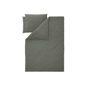 LIVARNO® Bavlneno-ľanová posteľná bielizeň Premium, 240 x 220 cm (zelená) vyobraziť