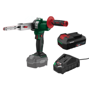 PARKSIDE® Aku pásový pilník 20 V PBFA 20-Li A1 + Akumulátor 20 V/2 Ah PAP 202 A1 + Nabíjačka na akumulátor 20 V/2, 4 A PLG 20 C1 vyobraziť
