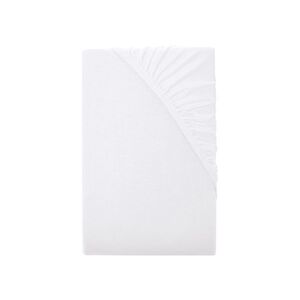 LIVARNO® Napínacia džersejová plachta, 90 – 100 x 200 x 25 cm (biela) vyobraziť