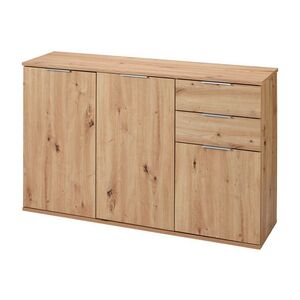 LIVARNO® Skrinka, dub artisan, 117 x 72 x 33 cm vyobraziť