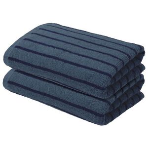 LIVARNO® Froté uterák, 50 x 100 cm, 2 kusy (modrá) vyobraziť