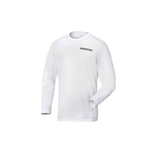 PARKSIDE® Pánske tričko s dlhým rukávom Fan Edition (biela, S (44/46)) vyobraziť
