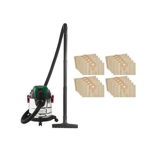 PARKSIDE® Vysávač na mokré a suché vysávanie PWD 12 B1 + Filtračné vrecká PFT 20 A1 XXL, 20 kusov vyobraziť