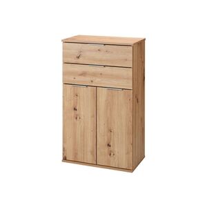LIVARNO® Komoda, dub artisan, 58 x 95 x 33 cm vyobraziť