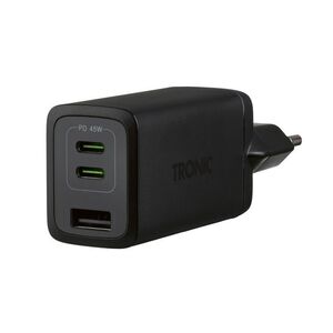 TRONIC® Rýchlonabíjačka 2x USB-C a USB-A (čierna) vyobraziť