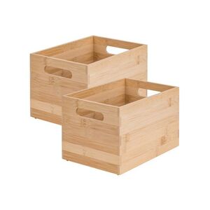 W5 Úložný bambusový box (malé, 2 kusy) vyobraziť