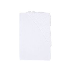 LIVARNO® Napínacia džersejová plachta, 180 – 200 x 200 cm (biela) vyobraziť