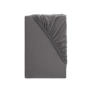 LIVARNO® Napínacia džersejová plachta na boxspringovú posteľ, 140 – 160 x 200 cm (sivá) vyobraziť