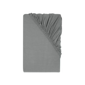 LIVARNO® Napínacia džersejová plachta, 140 – 160 x 200 cm (sivá) vyobraziť
