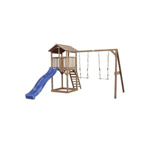 AXI Hracia veža »Beach Tower«, s dvojitou hojdačkou. (hnedá) vyobraziť