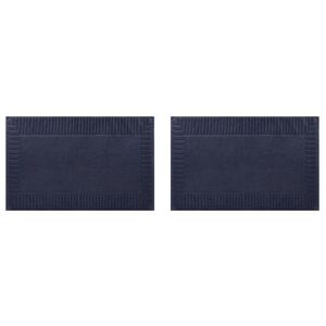LIVARNO® Froté predložka do sprchy, 50 x 80 cm, 2 kusy (modrá) vyobraziť