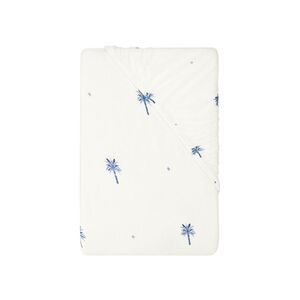 LIVARNO® Napínacia džersejová plachta, 90-100 x 200 cm (palmy) vyobraziť