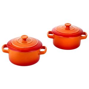 SILVERCREST® Minihrniec, 2 kusy (oranžová) vyobraziť